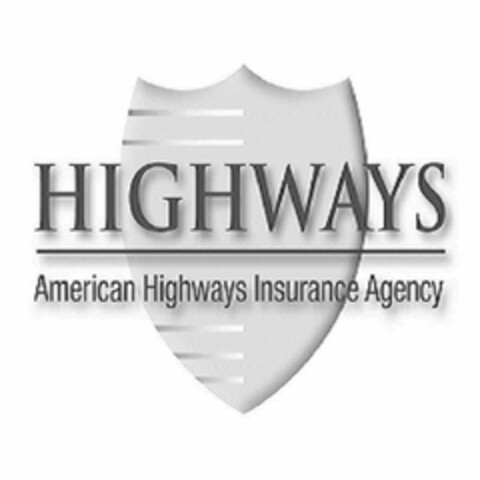HIGHWAYS AMERICAN HIGHWAYS INSURANCE AGENCY Logo (USPTO, 06/05/2014)