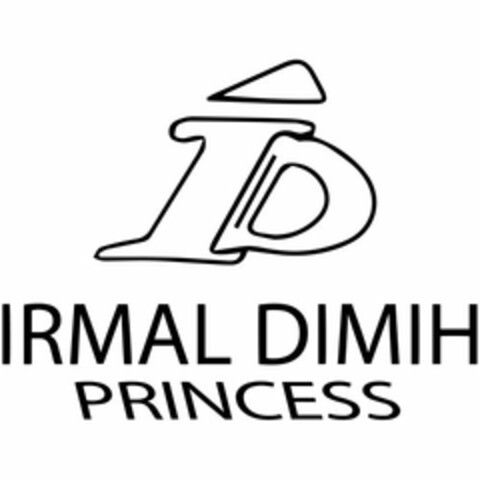 ID IRMAL DIMIH PRINCESS Logo (USPTO, 24.06.2014)