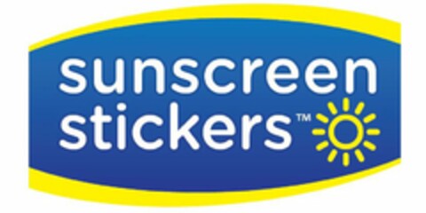 SUNSCREEN STICKERS Logo (USPTO, 07/03/2014)