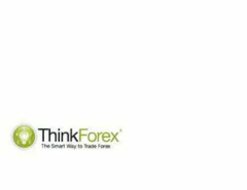 THINKFOREX THE SMART WAY TO TRADE Logo (USPTO, 07/29/2014)