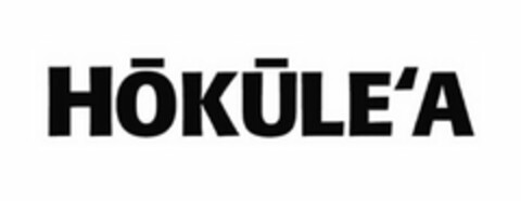 HOKULE'A Logo (USPTO, 20.08.2014)