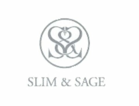 S&S SLIM & SAGE Logo (USPTO, 24.09.2014)