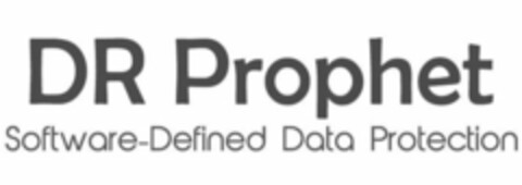 DR PROPHET SOFTWARE-DEFINED DATA PROTECTION Logo (USPTO, 09/26/2014)