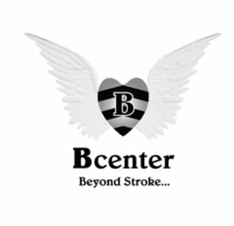 B BCENTER BEYOND STROKE... Logo (USPTO, 14.04.2015)