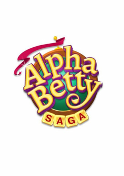 ALPHA BETTY SAGA Logo (USPTO, 14.04.2015)