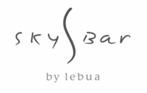 SKY BAR BY LEBUA Logo (USPTO, 03.06.2015)