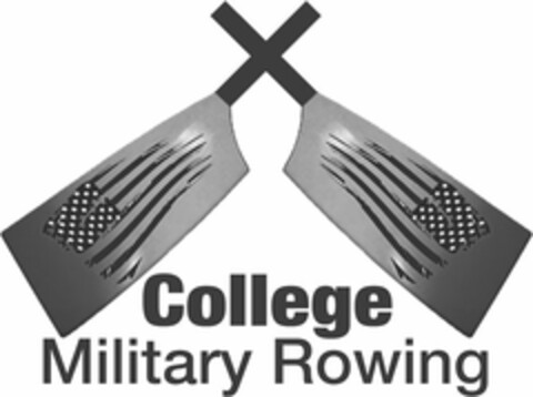 COLLEGE MILITARY ROWING Logo (USPTO, 19.11.2015)