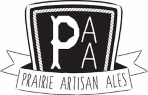 PAA PRAIRIE ARTISAN ALES Logo (USPTO, 06.05.2016)