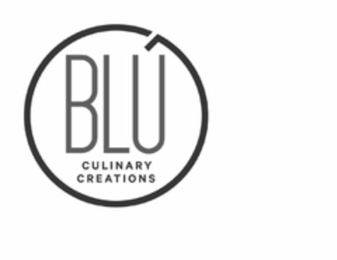 BLU CULINARY CREATIONS Logo (USPTO, 18.05.2016)