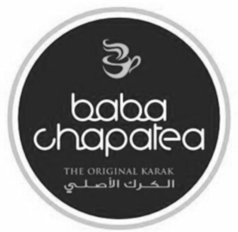 BABA CHAPATEA THE ORIGINAL KARAK Logo (USPTO, 08.06.2016)