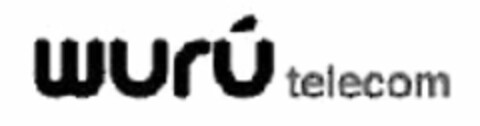 WURÚ TELECOM Logo (USPTO, 06/24/2016)