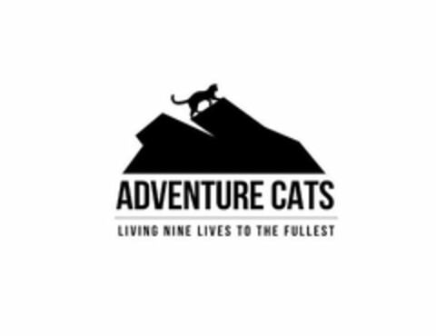 ADVENTURE CATS LIVING NINE LIVES TO THE FULLEST Logo (USPTO, 27.07.2016)