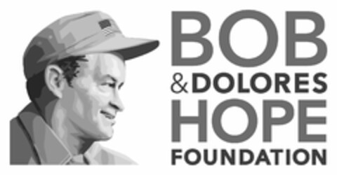 BOB & DOLORES HOPE FOUNDATION Logo (USPTO, 08/26/2016)