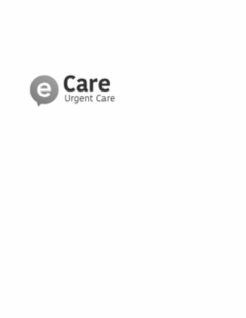 E CARE URGENT CARE Logo (USPTO, 06.01.2017)