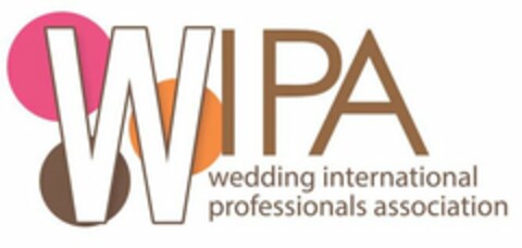 WIPA WEDDING INTERNATIONAL PROFESSIONALS ASSOCIATION Logo (USPTO, 02.06.2017)