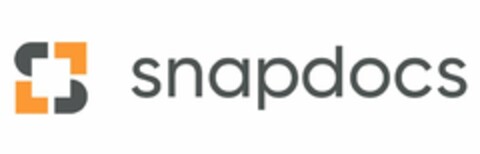 S SNAPDOCS Logo (USPTO, 14.01.2018)