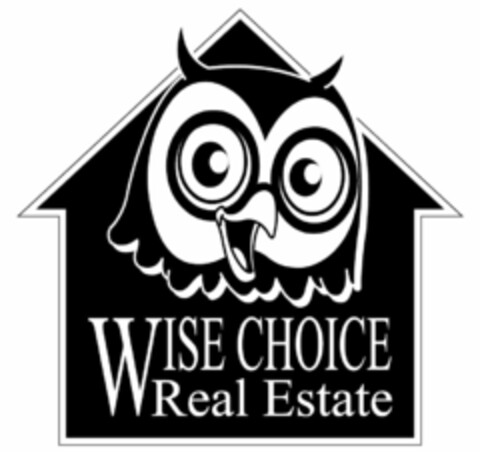 WISE CHOICE REAL ESTATE Logo (USPTO, 07.02.2018)