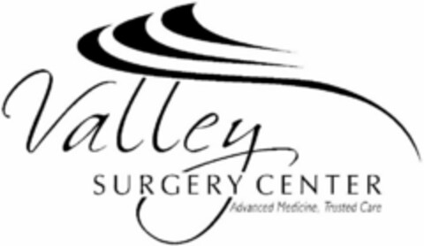 VALLEY SURGERY CENTER ADVANCE MEDICINE,TRUSTED CARE Logo (USPTO, 17.04.2018)