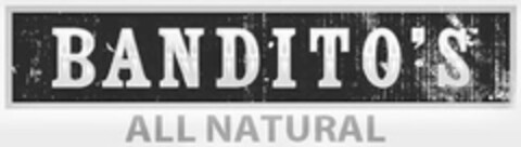 BANDITO'S ALL NATURAL Logo (USPTO, 31.08.2018)