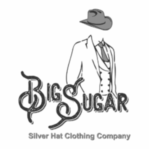 BIG SUGAR SILVER HAT CLOTHING COMPANY Logo (USPTO, 13.09.2018)