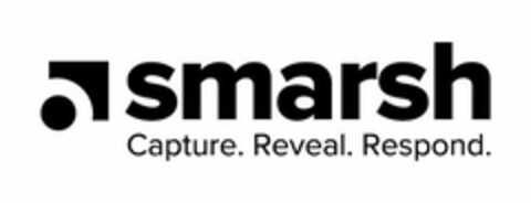 SMARSH CAPTURE. REVEAL. RESPOND. Logo (USPTO, 09/26/2018)