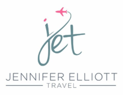 JET JENNIFER ELLIOTT TRAVEL Logo (USPTO, 26.02.2019)