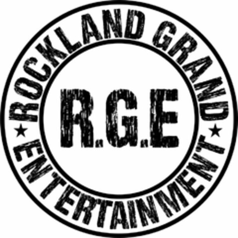 ROCKLAND GRAND ENTERTAINMENT R.G.E Logo (USPTO, 22.03.2019)