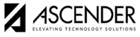 A ASCENDER ELEVATING TECHNOLOGY SOLUTIONS Logo (USPTO, 30.07.2019)