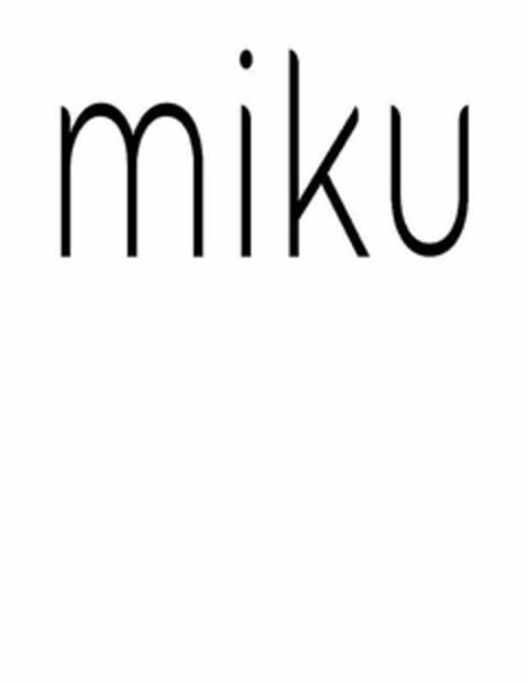 MIKU Logo (USPTO, 05.08.2019)