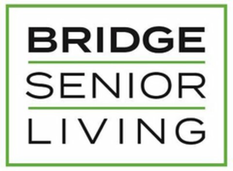 BRIDGE SENIOR LIVING Logo (USPTO, 20.09.2019)