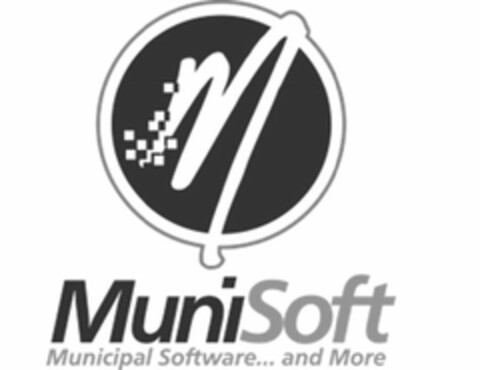 M MUNISOFT MUNICIPAL SOFTWARE... AND MORE Logo (USPTO, 18.11.2019)