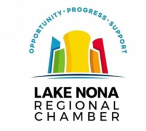 OPPORTUNITY · PROGRESS · SUPPORT LAKE NONA REGIONAL CHAMBER Logo (USPTO, 12/05/2019)