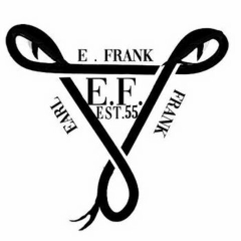 EARL FRANK, E.F. 55,E.FRANK Logo (USPTO, 31.07.2020)