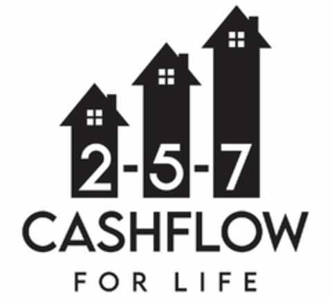 2-5-7 CASHFLOW FOR LIFE Logo (USPTO, 03.09.2020)