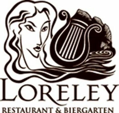 LORELEY RESTAURANT & BIERGARTEN Logo (USPTO, 18.01.2009)