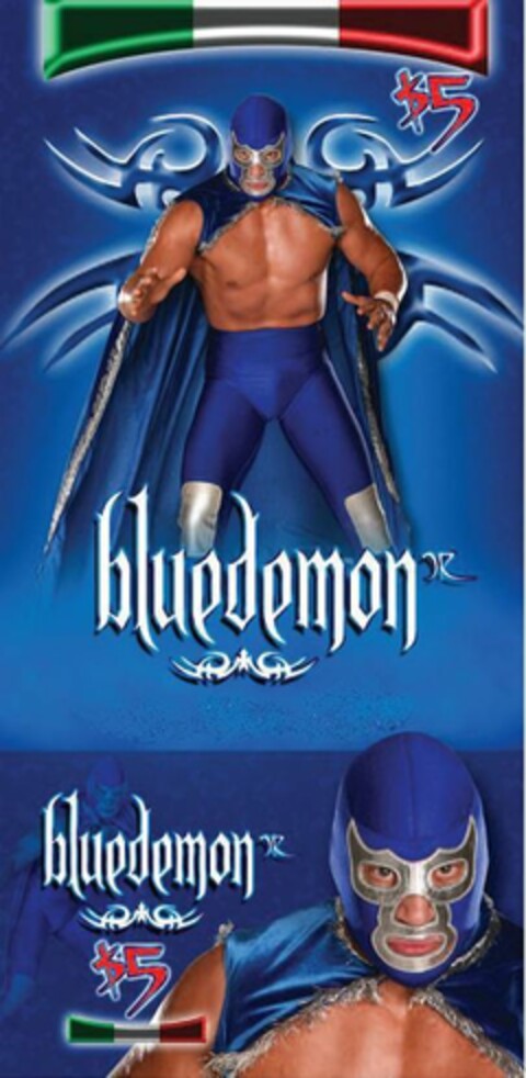 BLUEDEMON $5 BLUEDEMON $5 Logo (USPTO, 28.05.2009)