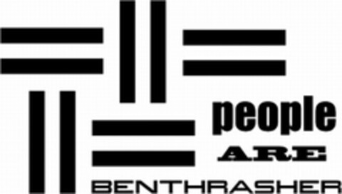 PEOPLE ARE BENTHRASHER Logo (USPTO, 08.06.2009)