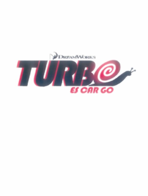 DREAMWORKS TURBO ES CAR GO Logo (USPTO, 11/12/2010)