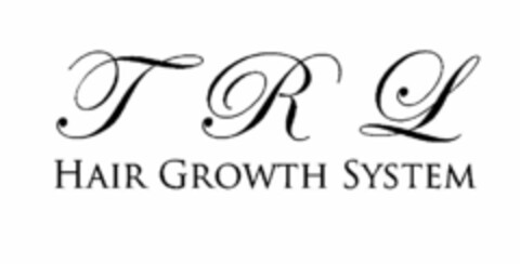 TRL HAIR GROWTH SYSTEM Logo (USPTO, 30.04.2012)