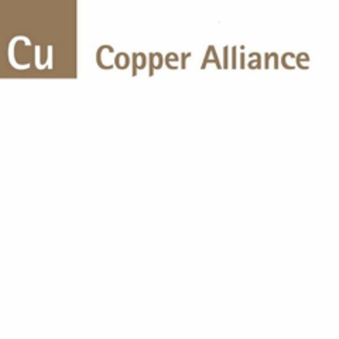 CU COPPER ALLIANCE Logo (USPTO, 06/18/2012)