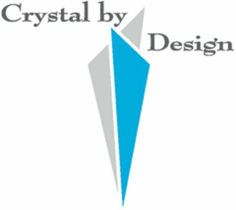 CRYSTAL BY DESIGN Logo (USPTO, 06/25/2012)