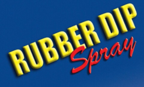 RUBBER DIP SPRAY Logo (USPTO, 14.03.2013)