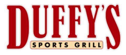 DUFFY'S SPORTS GRILL Logo (USPTO, 09.08.2013)