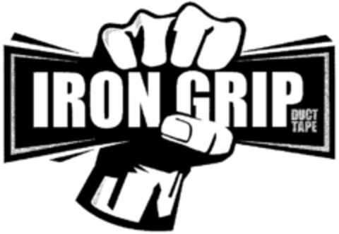 IRON GRIP DUCT TAPE Logo (USPTO, 31.10.2013)