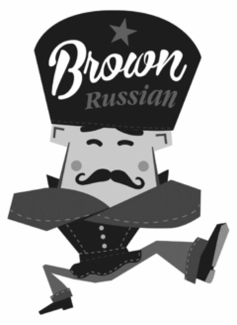 BROWN RUSSIAN Logo (USPTO, 12.11.2013)