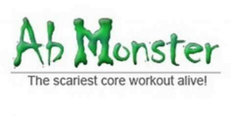 AB MONSTER THE SCARIEST CORE WORKOUT ALIVE Logo (USPTO, 02/18/2014)