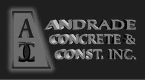 A CC ANDRADE CONCRETE & CONST. INC. Logo (USPTO, 09.05.2014)