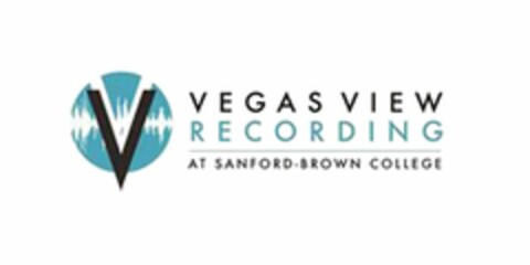 V VEGAS VIEW RECORDING AT SANFORD-BROWN COLLEGE Logo (USPTO, 20.05.2014)