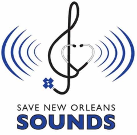 SAVE NEW ORLEANS SOUNDS Logo (USPTO, 03.07.2014)