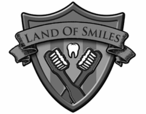 LAND OF SMILES Logo (USPTO, 09/23/2014)